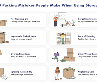 10 Packing Mistakes People Make When Using Storage