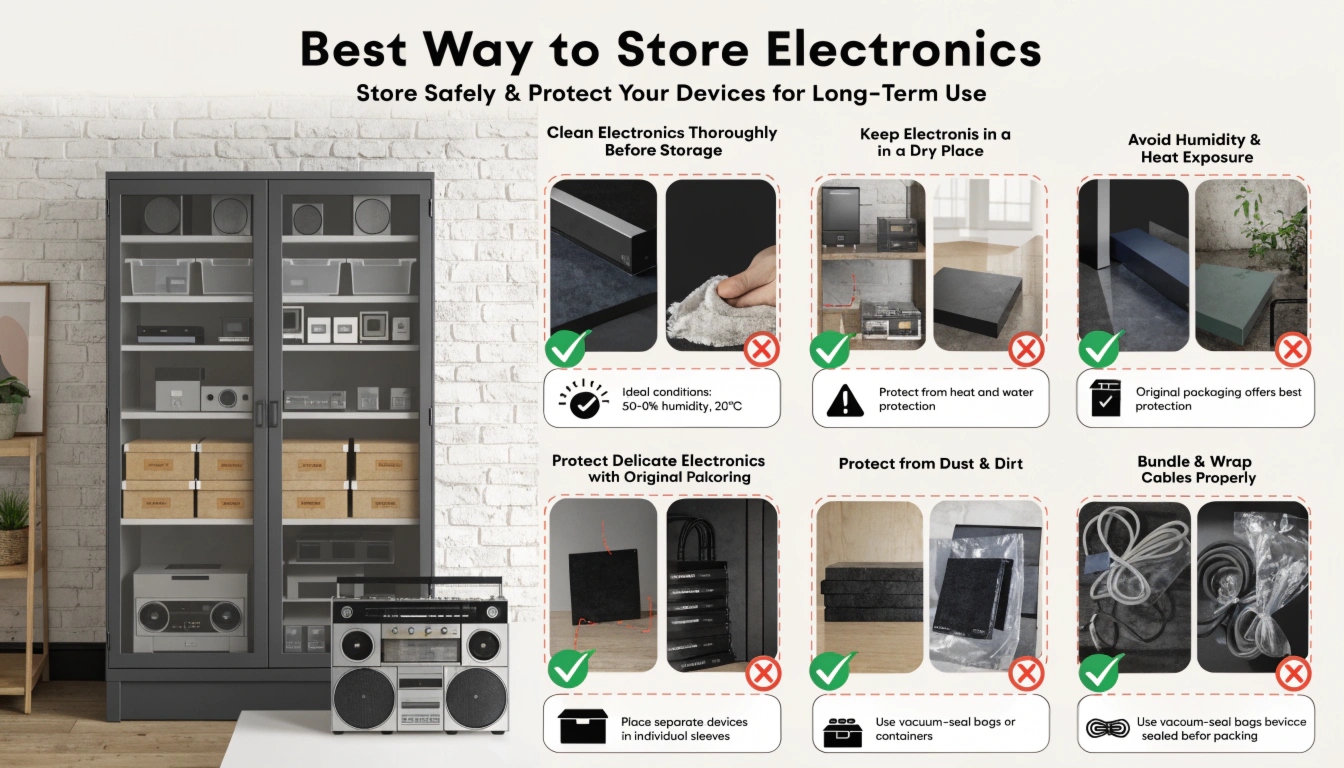 Best Way to Store Electronics