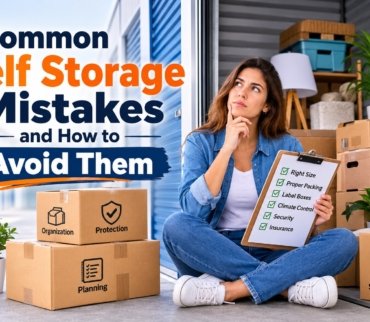 Common self storage mistakes and how to avoid them with proper packing and organization