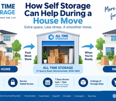 How Self Storage Can Help During a House Move