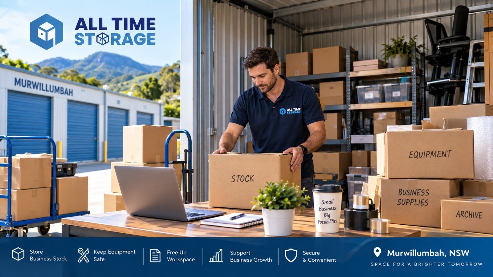 Self storage for small businesses in Murwillumbah