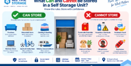 What Can and Cannot Be Stored in Self Storage?