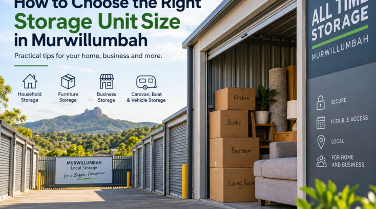Storage units in Murwillumbah for household and business storage